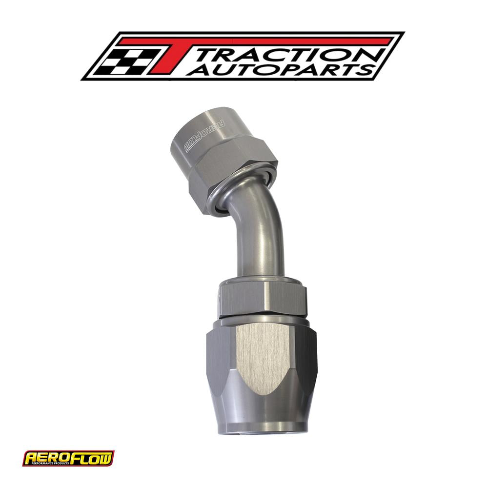 -6 an 45 Degree Kryptalon Lightweight Big Bore Titanium
