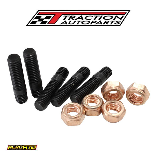 Turbo Stud & Nut Kit M 8 x 1.25 mm 5 Studs 5 Nuts M 8 X 1.25 mm