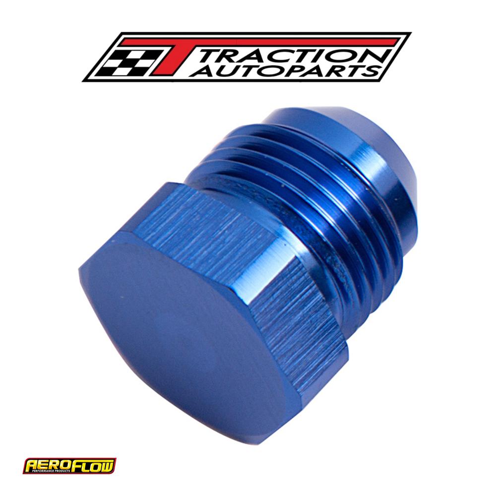 Flare Plug Male -10 an Blue Male Flare Plug -10 an