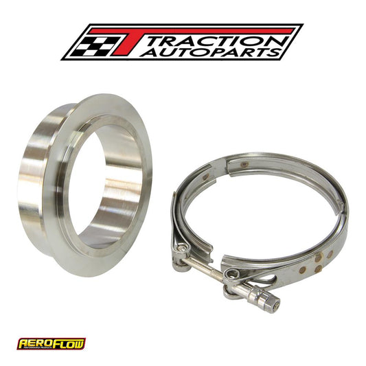 4.61" O.d SS Boosted V-band Kitsuits 8077 V Band T/o