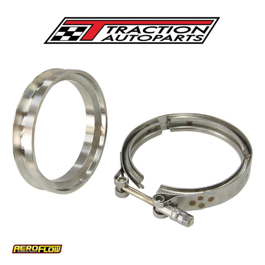 4.24" O.d SS Boosted V-band Kitsuits 6673 & 6973 V Band T/o
