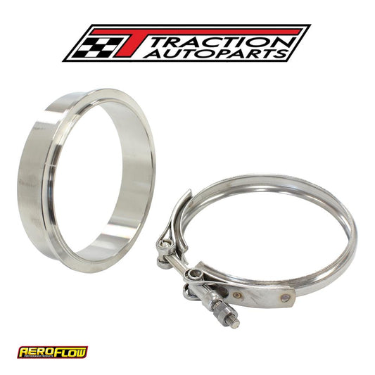 4.50" O.d SS Boosted V-band Kitsuit 7588 8888 S/s V Band T/o