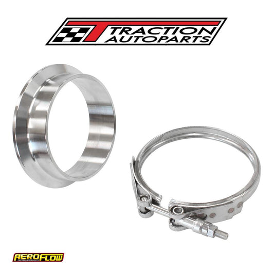 4.28" 304 SS Boosted V-band Kitsuits 7375 7975 V Band T/o