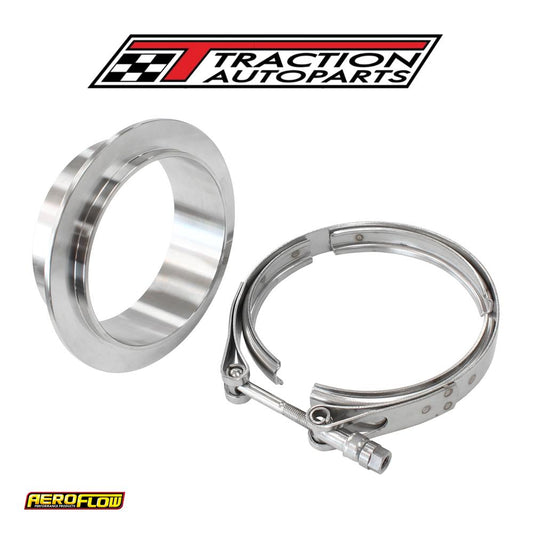 4.61" O.d SS Boosted V-band Kitsuits 7875 7885 S/s V Band T/o