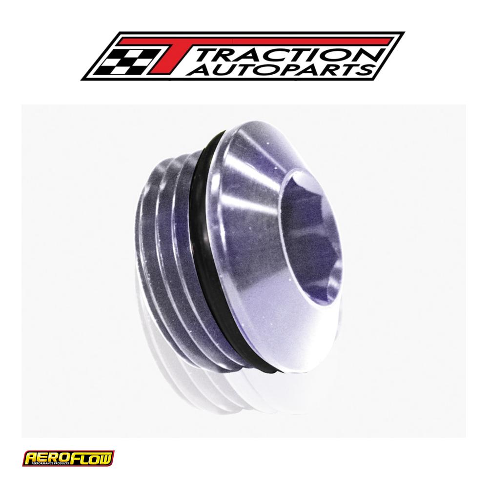 Orb Slimline Port Plug -3 an Silver Finish