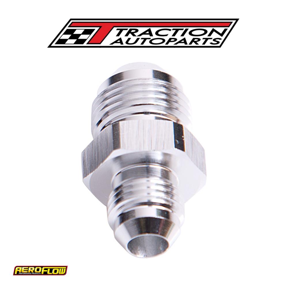 Male Flare Reducer -10 To -8 Silver -10 an To -8 an Reducer