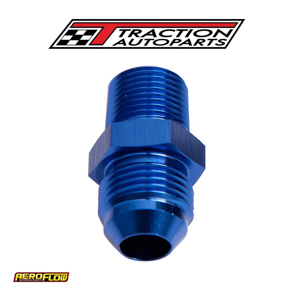 Male Flare -12 an To 3/4" Npt Blue Male Flare To Npt Adapter
