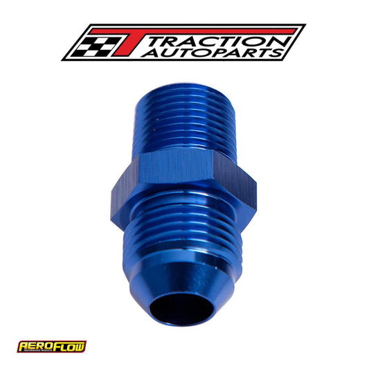 Male Flare -16 an To 3/4" Npt Blue Male Flare To Npt Adapter