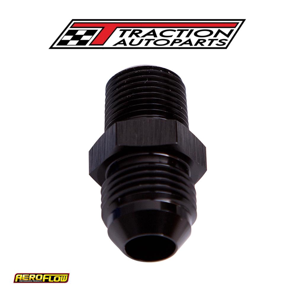 Male Flare -16 an To 1-1/4" Nptblack Male Flare To Npt Adapte