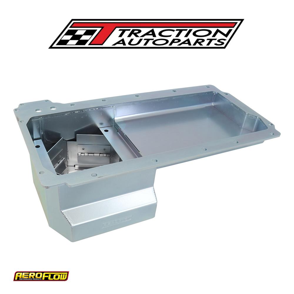 Ls Chev Fabricated Oil Pan Rear Sump Oil Filter Adapter