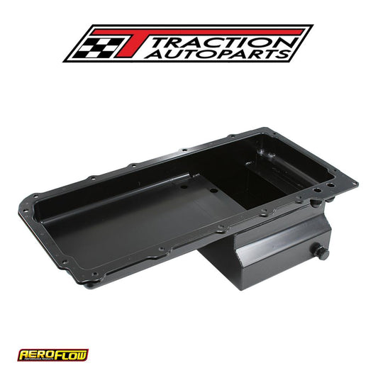 Ls Chev Fabricated Oil Pan Rear Sump Hq-wb Style Pan