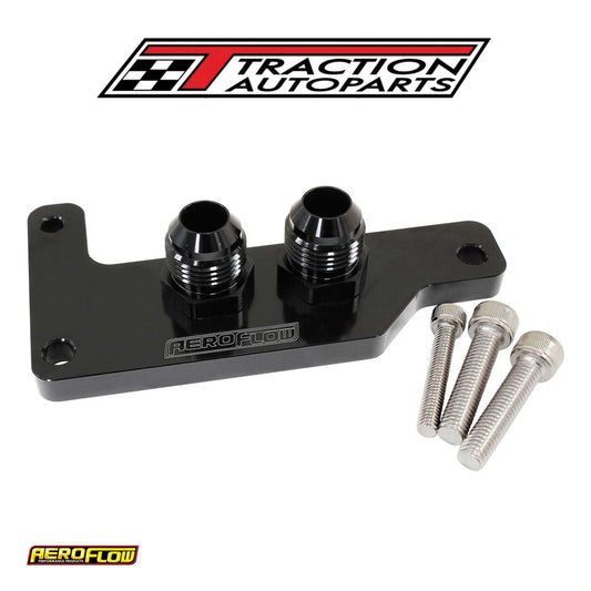 Gm Ls Oil Block Silmline Adapter Suits Front/rear Pan