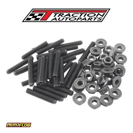 Nissan Rb Oil Pan Stud Kit 82-2017 Studs Nuts M 6 30 Pack