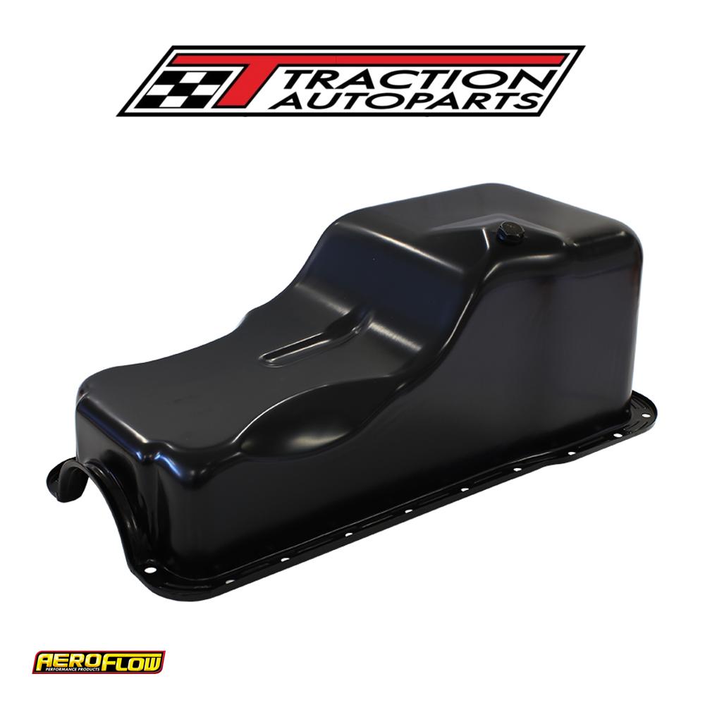 Stock Oil Pan Ford 289-302 w Front Sump Black