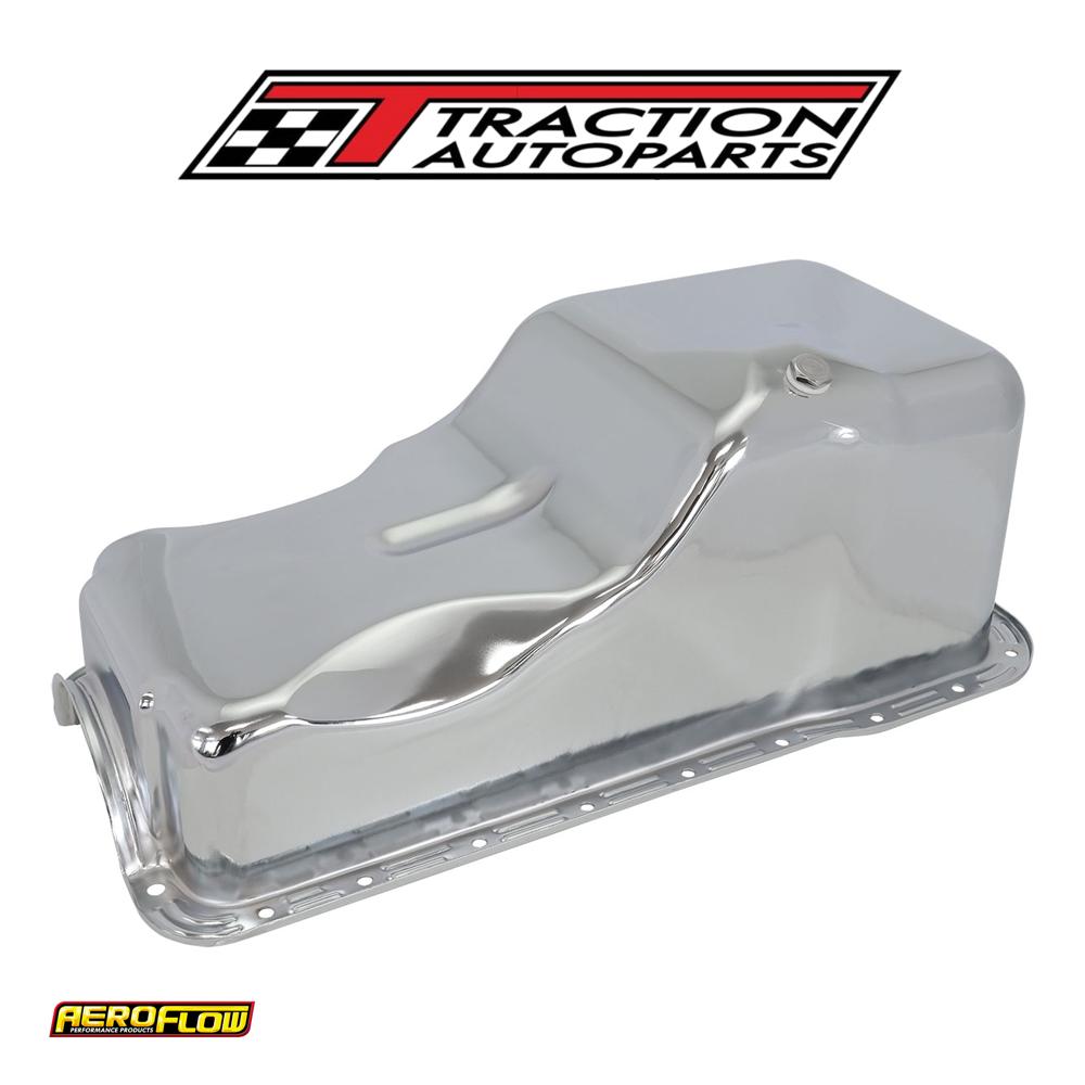 Stock Ford 351 w V 8 Oil Pan Chrome Oil Pan Sbf 351 w