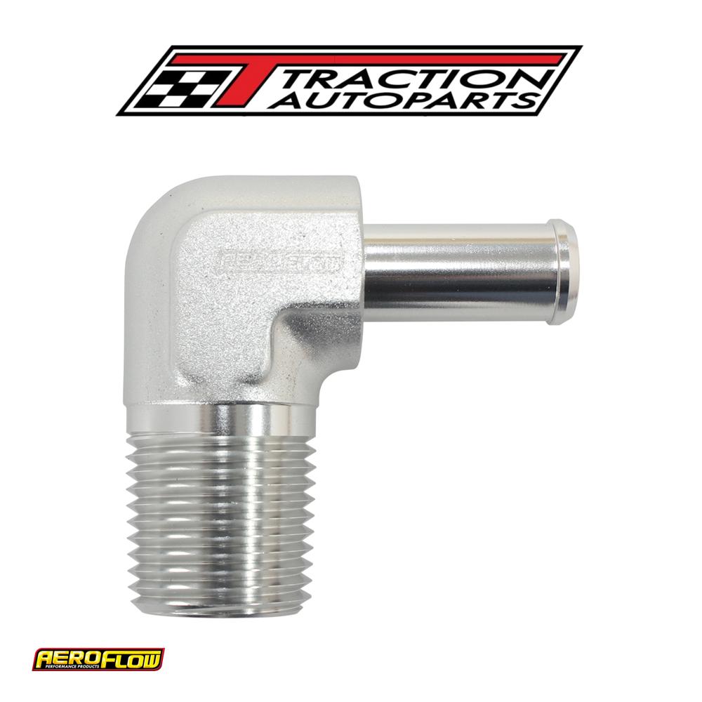 90 Deg 1/2" Npt To -8 100/450 Series Braided Hose An Size