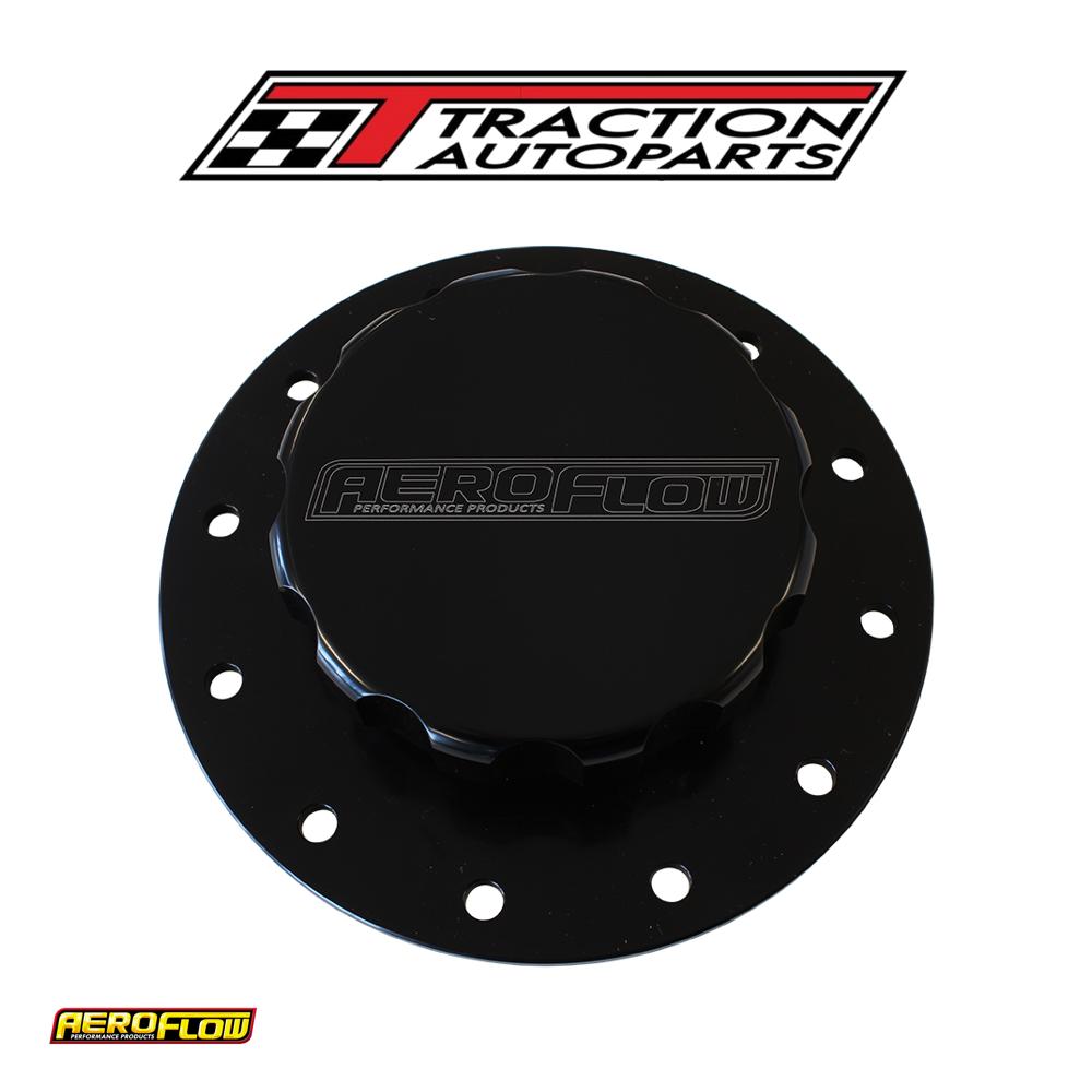 Billet Alloy Fuel Cell Screw On Cap Black Gaskets Bolts