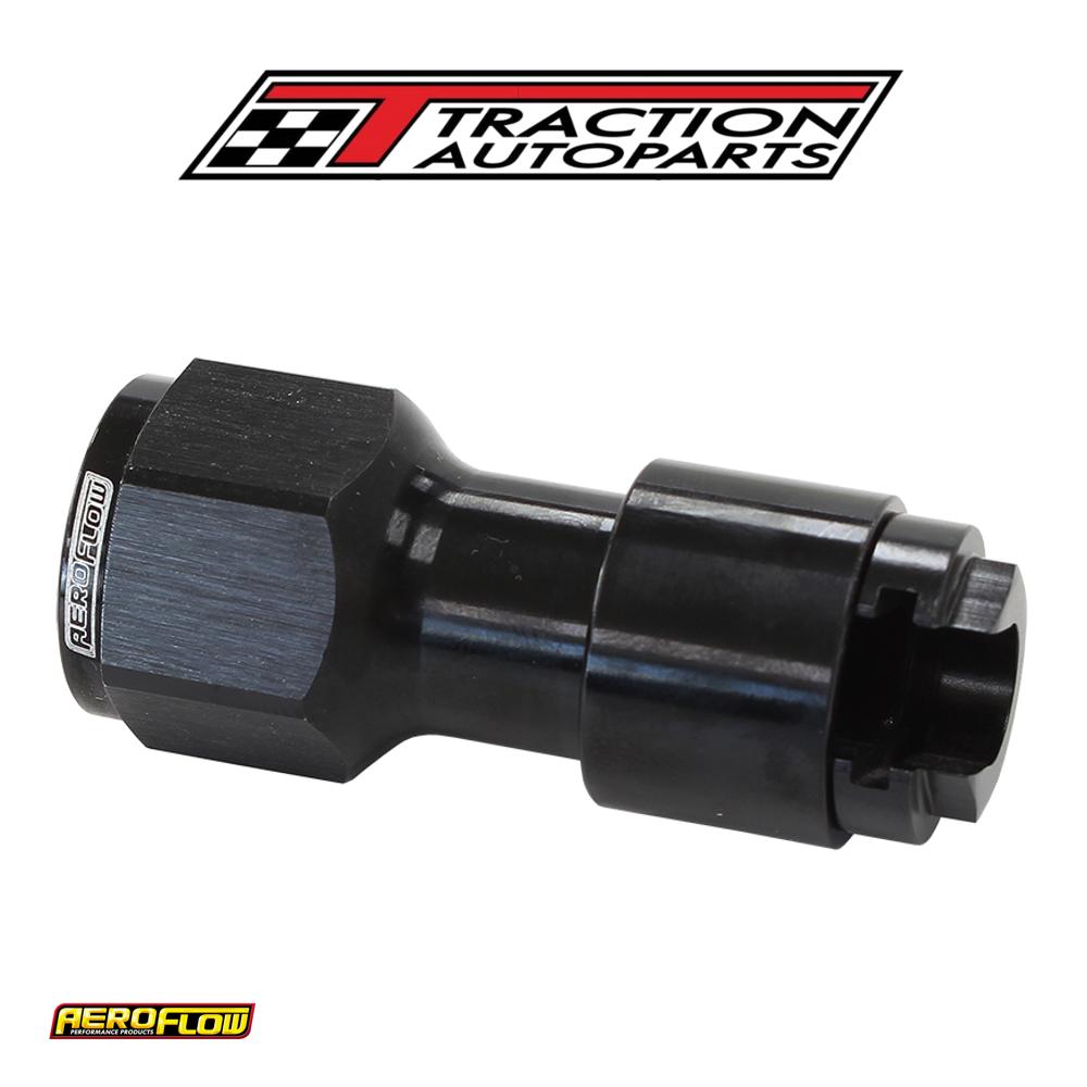 3/8" Push On Efi To -8 orb Port Black Quick Connect Efi