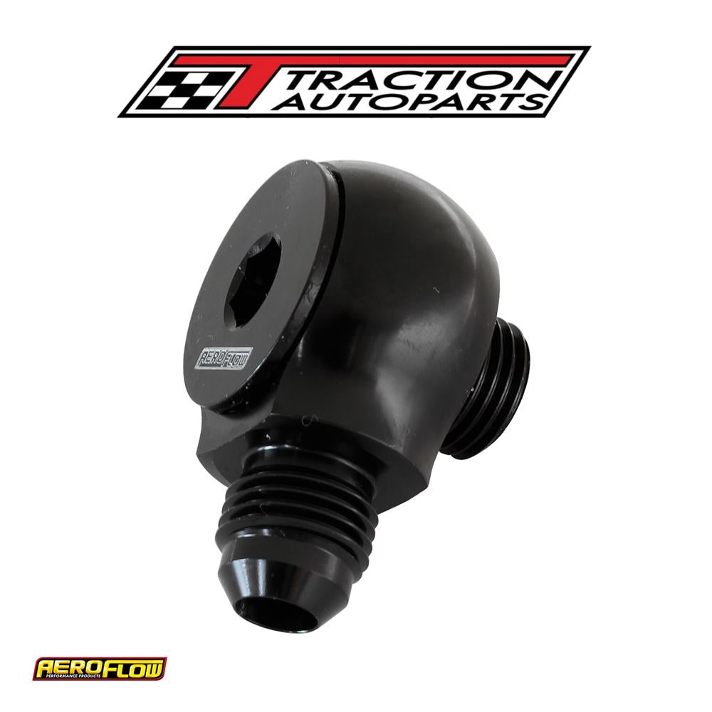 Slimline -8 orb To -6 an 90 Deg For Use In Tight Radius Area