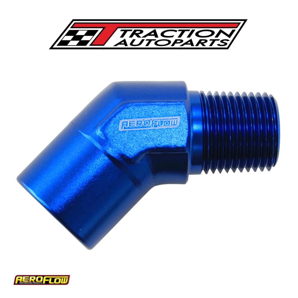 45 Deg Female - Male Elbow 3/8 Npt