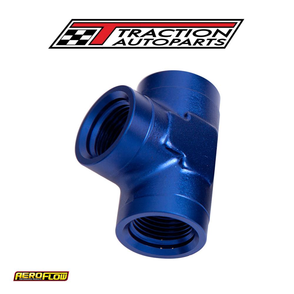 Female Pipe Tee 1/2" Npt Blue Female 1/2" Npt