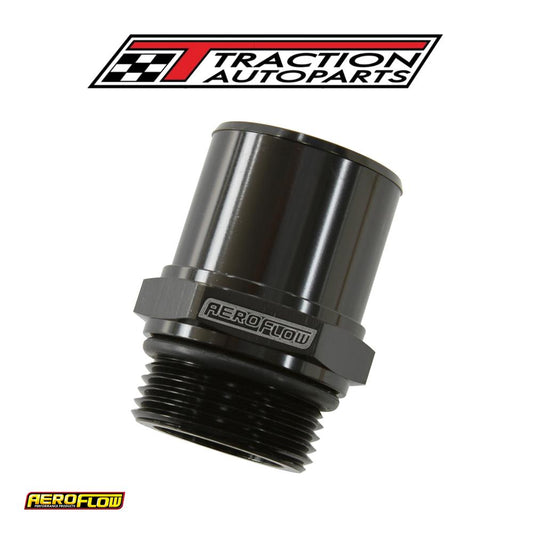 -16 orb To 1-3/8" / 35 mm Barb Black 55 mm L Breather Adapter