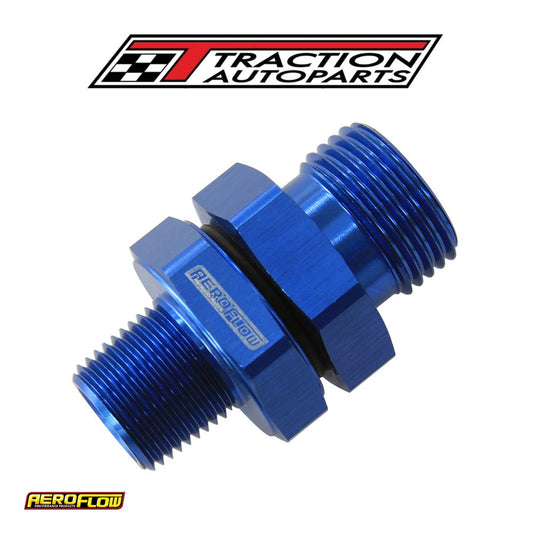 -10 Orb To 3/8" Npt Coupler Blue -10 Orb To 3/8"