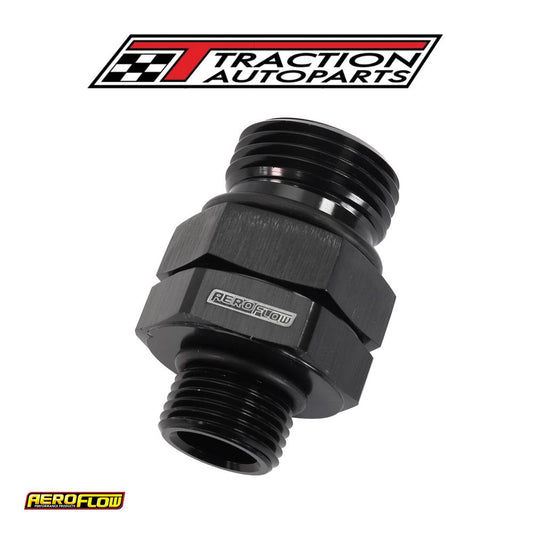 -8 Orb Swivel To -6 Orb Black Full Swivel