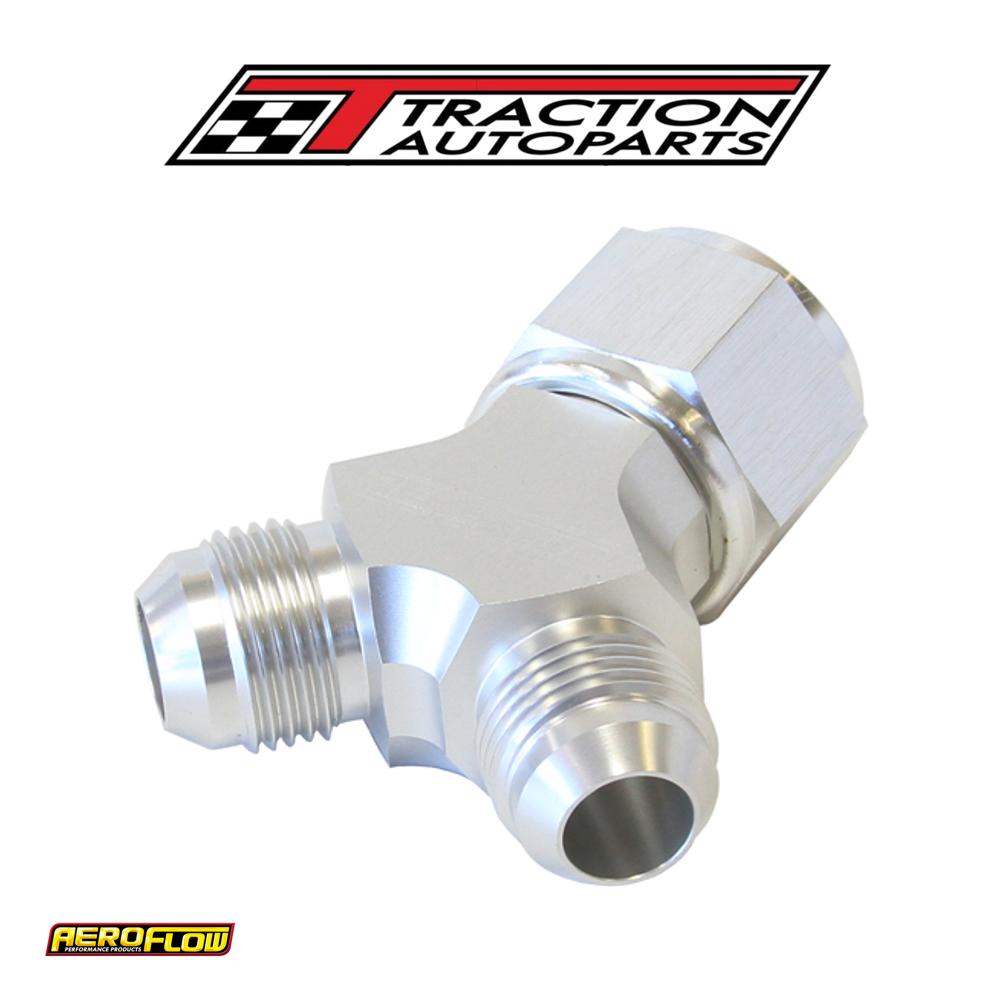 Y Piece -12 Swivel Nut 2 x-10 ansilver