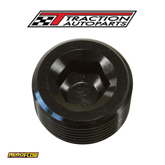 Npt Plug 3/8" Black 3/8" Npt