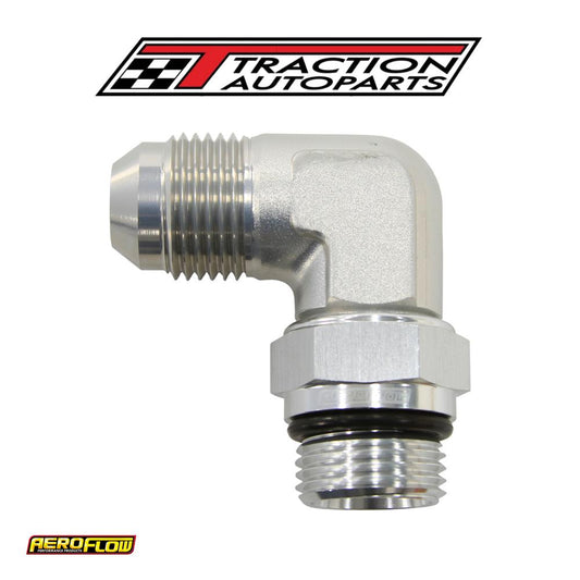 Male -10 Orb 90 To -10 an Male Silver Full Swivel