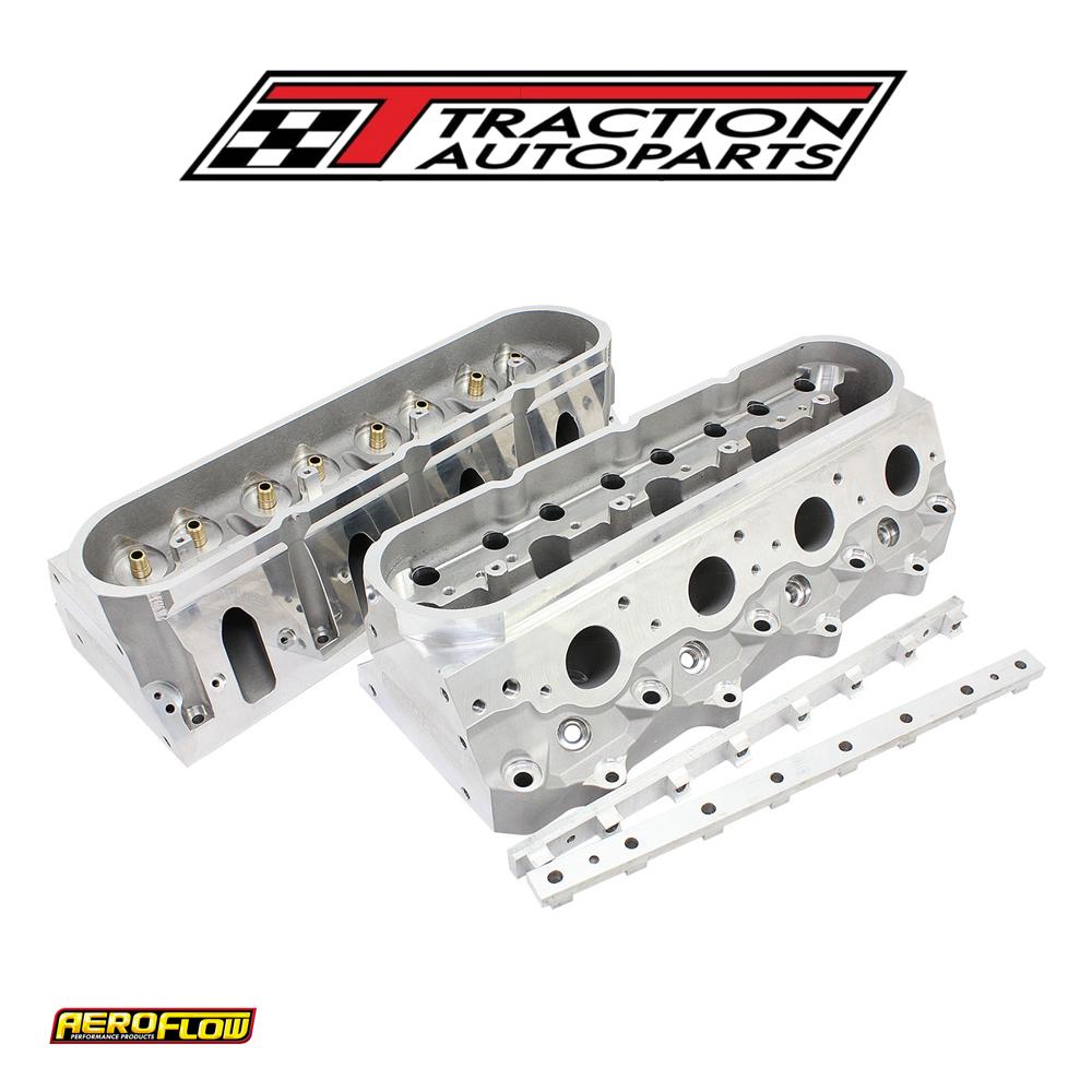 Gm Ls 240 cc Alumin Heads Bare 68 cc Suit 3.90" Bore 6 Bolt Rectangle Port Af 95-0406