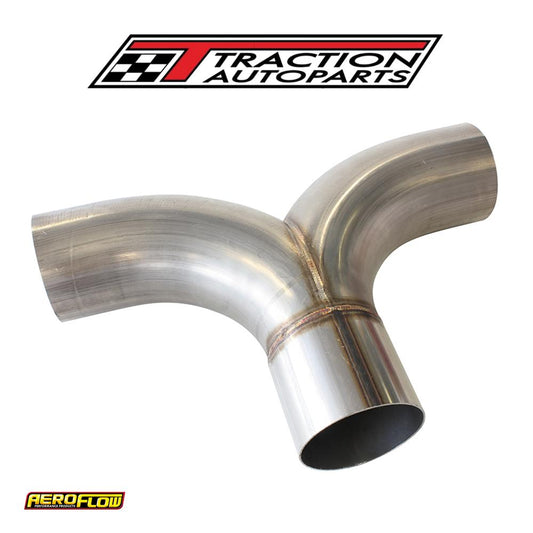 304 S/s Y - Pipe 3-1/2" Radiusflow Bend 3-1/2" O.d