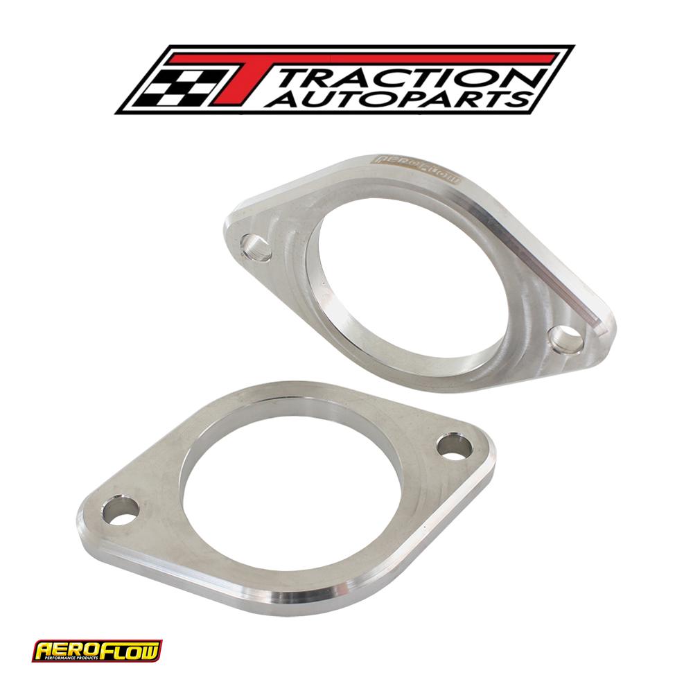 2 Bolt Stainless Flange 3" I.d 9.52 mm / 3/8" Thick *pair*