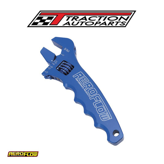 Adjustable Wrench Grip Spannerblue -3 an To -12 an