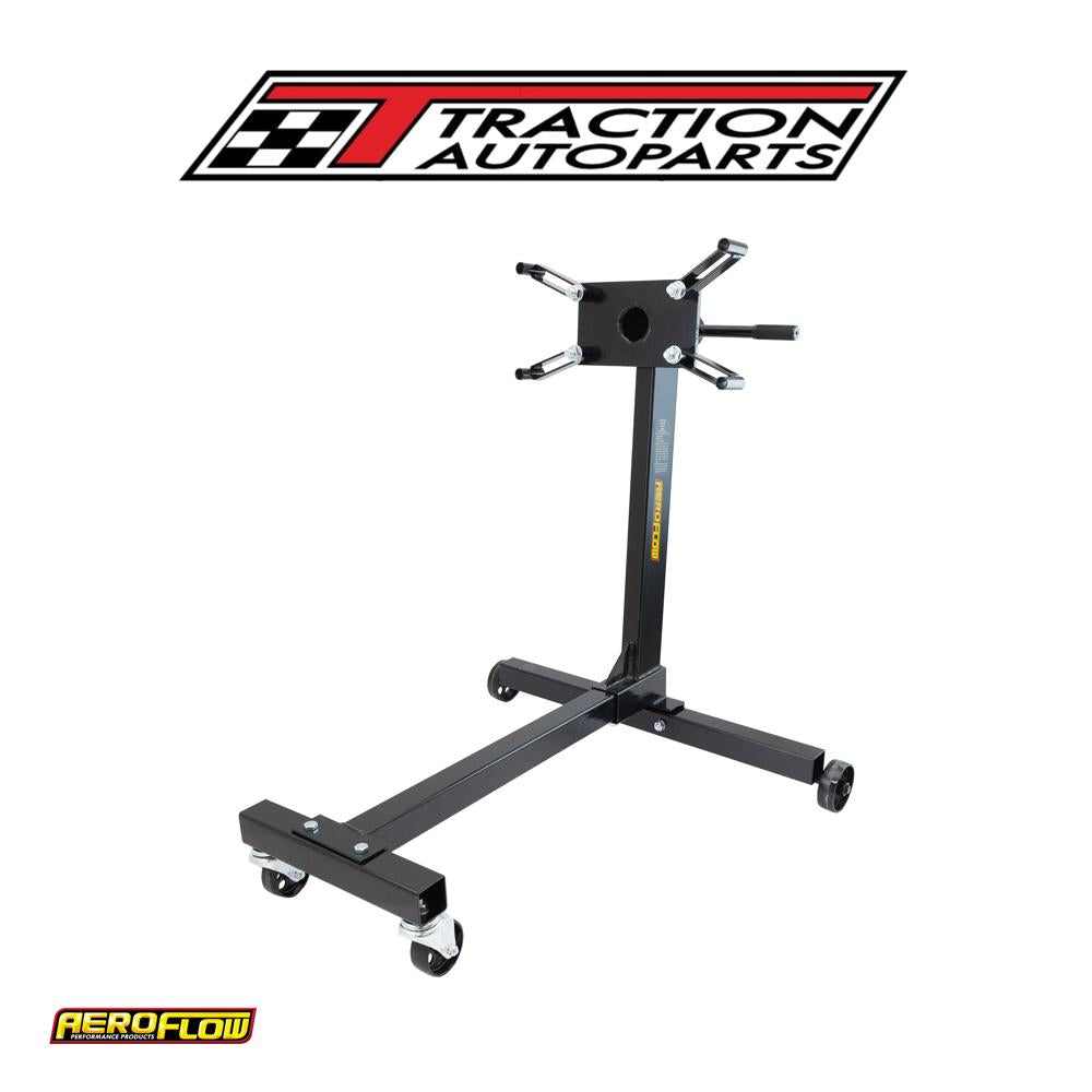 1000 lb Engine Stand H Frame 4 Wheels Sturdy Frame