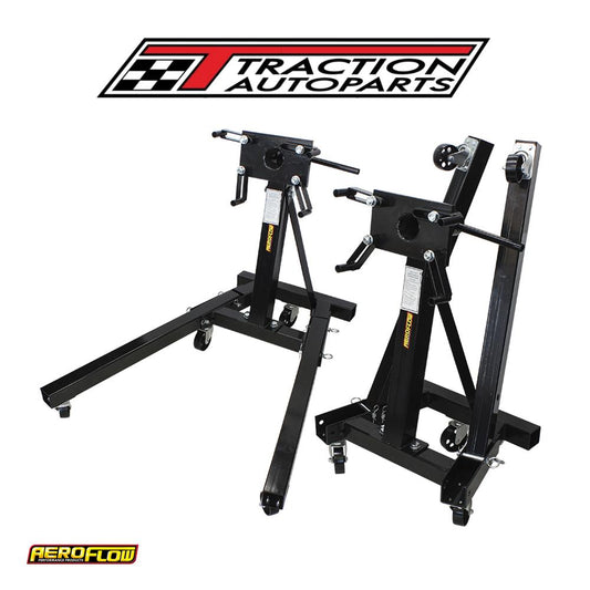 2000 lb Engine Stand A Frame 5 Wheels Extra Heavy Duty