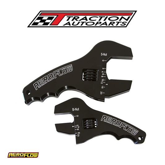 Adjustable Wrench Grip Spanner 1 X Small & 1 X Large Shorty