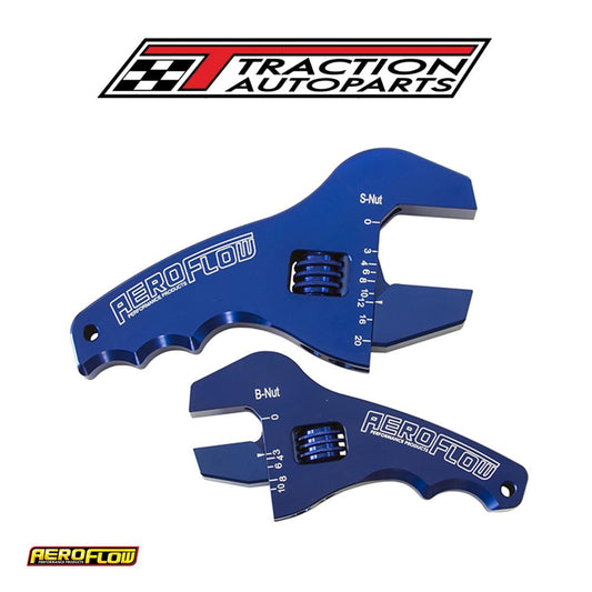 Adjustable Wrench Grip Spanner 1 X Small & 1 X Large Shorty