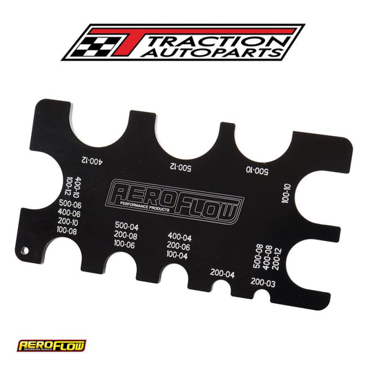 Aeroflow Braided Hose Gauge Tool Guide An -3 To -20