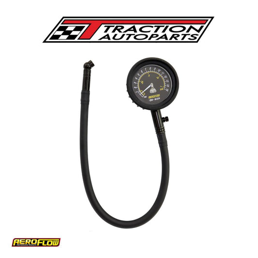 Tyre Pressure Gauge 0-15 Psi Tire 1.03 Bar Black Analogue