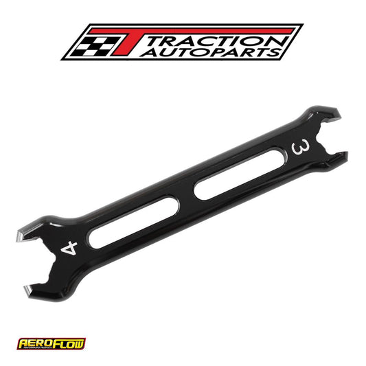 Double Ended Pro Spanner Singlblack -3 an To -4 an