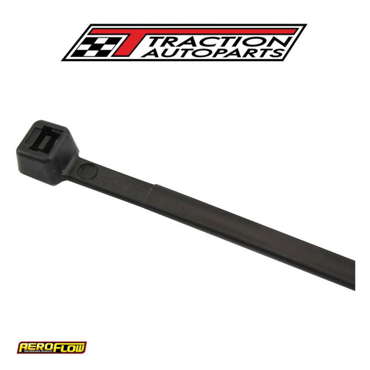 Cable Ties 4.8 mm X 200 mm 100 Pack Black Zip Tie Pa 66