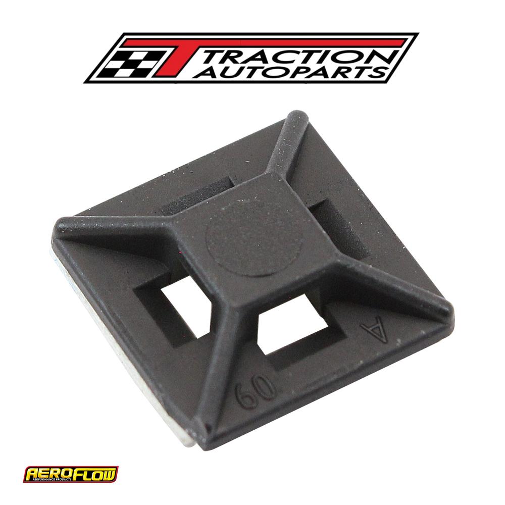 Cable Tie Mounts 12.5 X 12.5 mmnylon 3 m Pad Mount Black