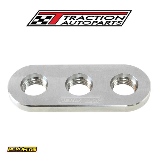 Weld In Alloy Plate -6 Orb Ports For Vacuum Intercooler