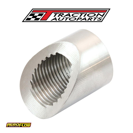 Angled Weld Bung O 2 Sensor S/s M 18 x 1.5 Oxygen Sensor 45