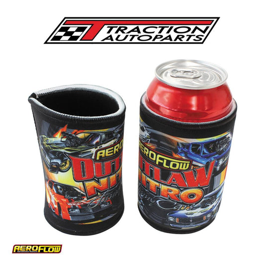 Aeroflow Outlaw Nitro Funny Stubby Cooler Obk Rd Lb Tb