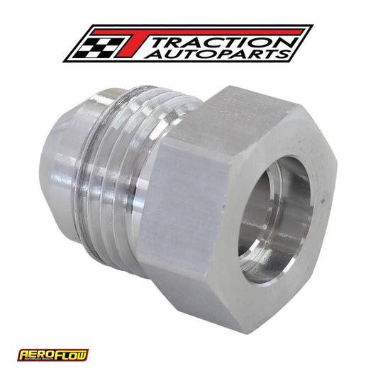 Alloy Hex Weld On Male Bung Suits 3/8 Hard Line -6 an Male