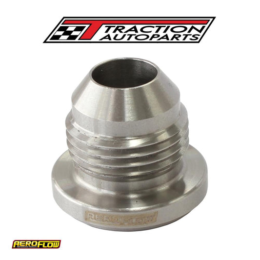 Stainless Weld On Male Bung -8 an Male