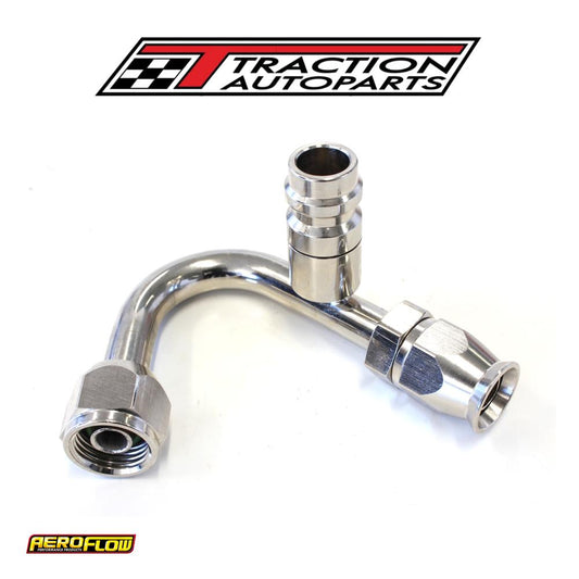 -6 A/c W/charge Port 135 Deg Stainless